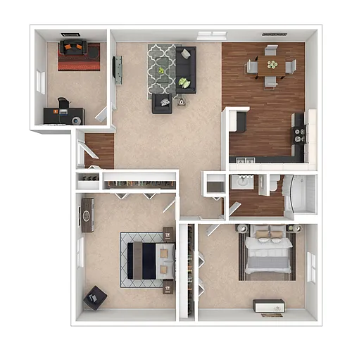 Floor plan B5 Haven Upgrade