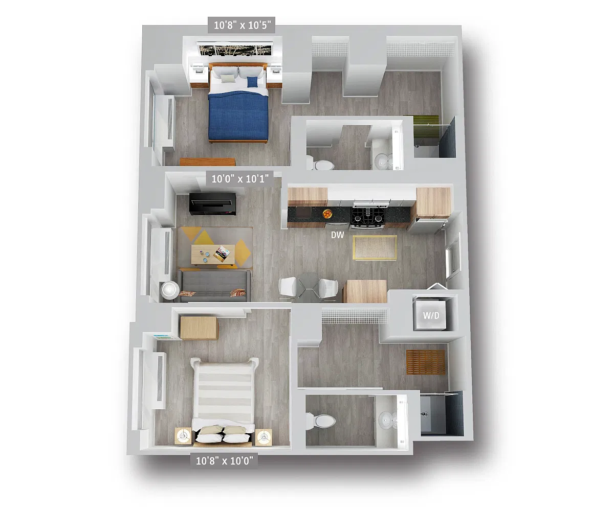 Floor plan B1-2
