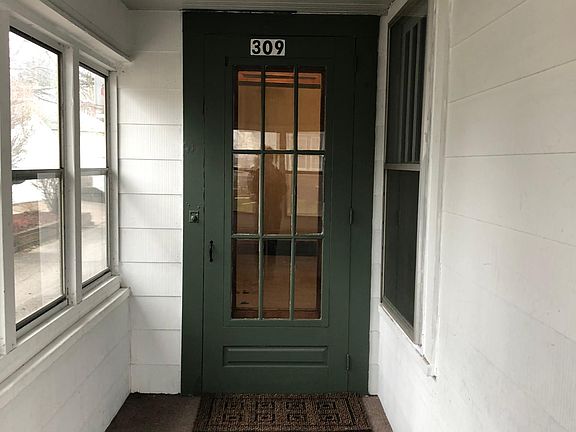 Front door of unit.