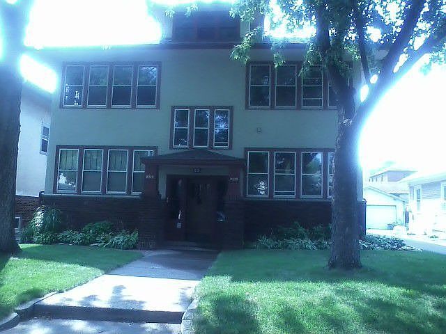 Front of condo building