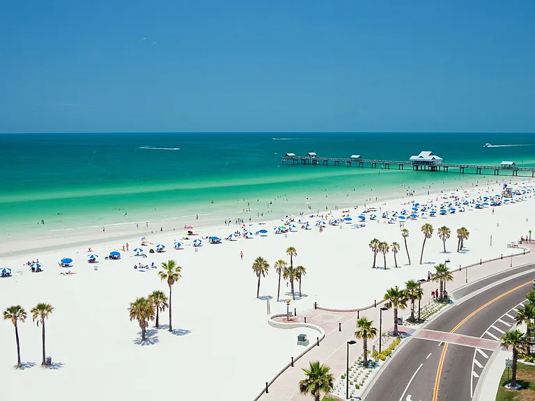 Clearwater Beach is rated one of the top beaches in the US

(Community and surrounding area)