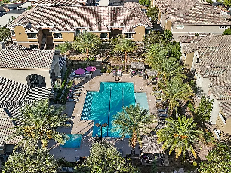 Aerial View of La Vie Pool