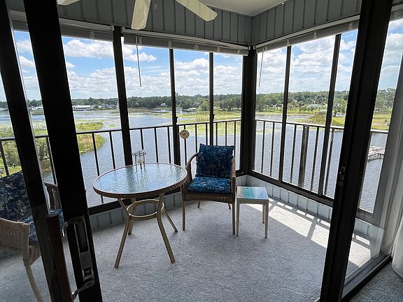 Your 6th floor balcony looking at the expanse of Lake Grassy on the right