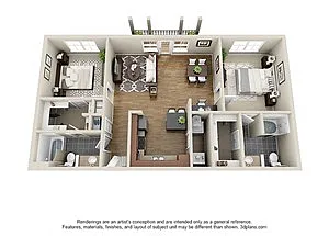 Floor plan B1R
