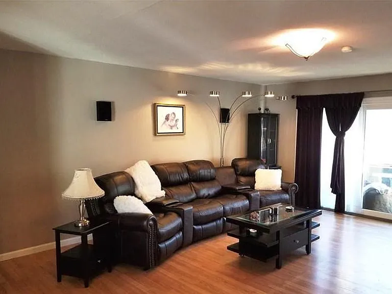 Living Room View with Furniture View