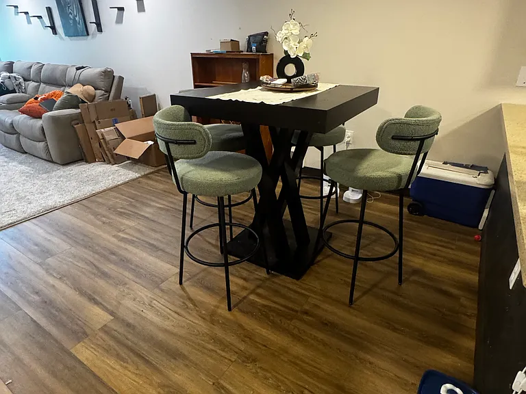 Dinning room brand new flooring throughout
