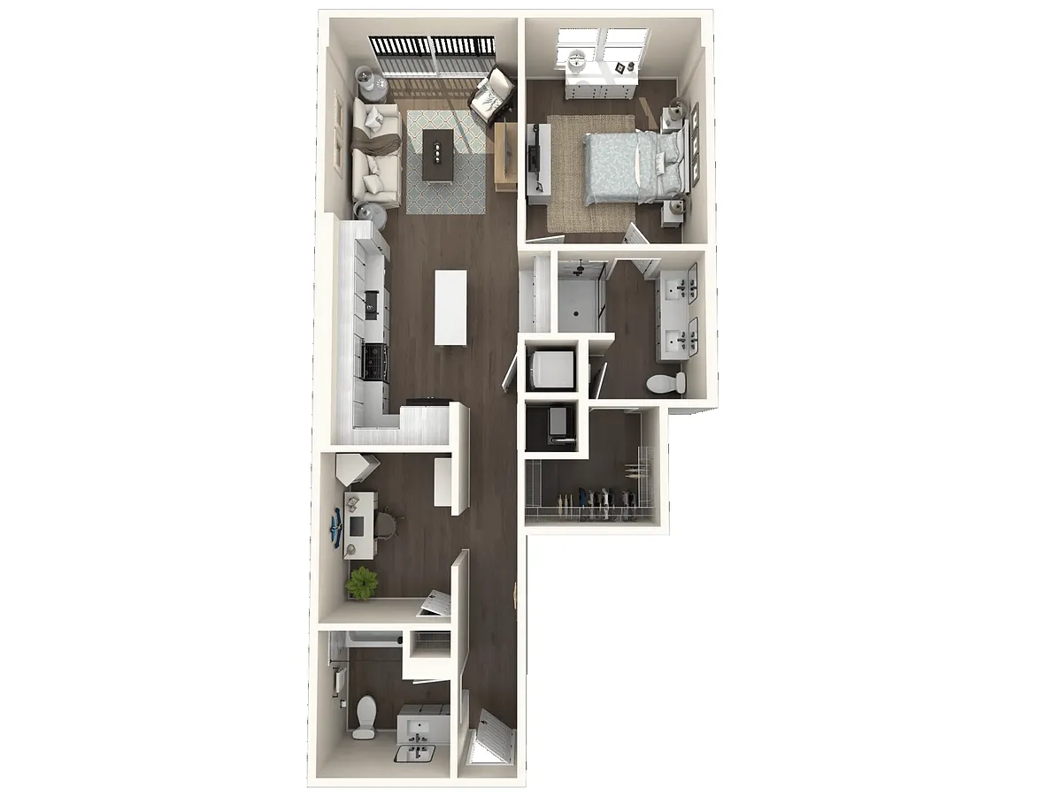 Floor plan A08D