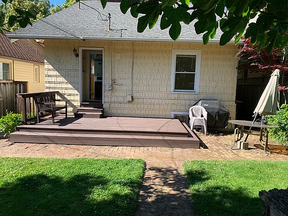Back of house and Back yard