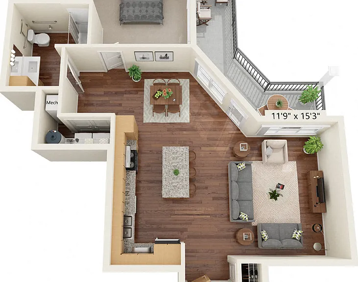 Haven at Congaree Pointe 55+ Apartments — Photo 33