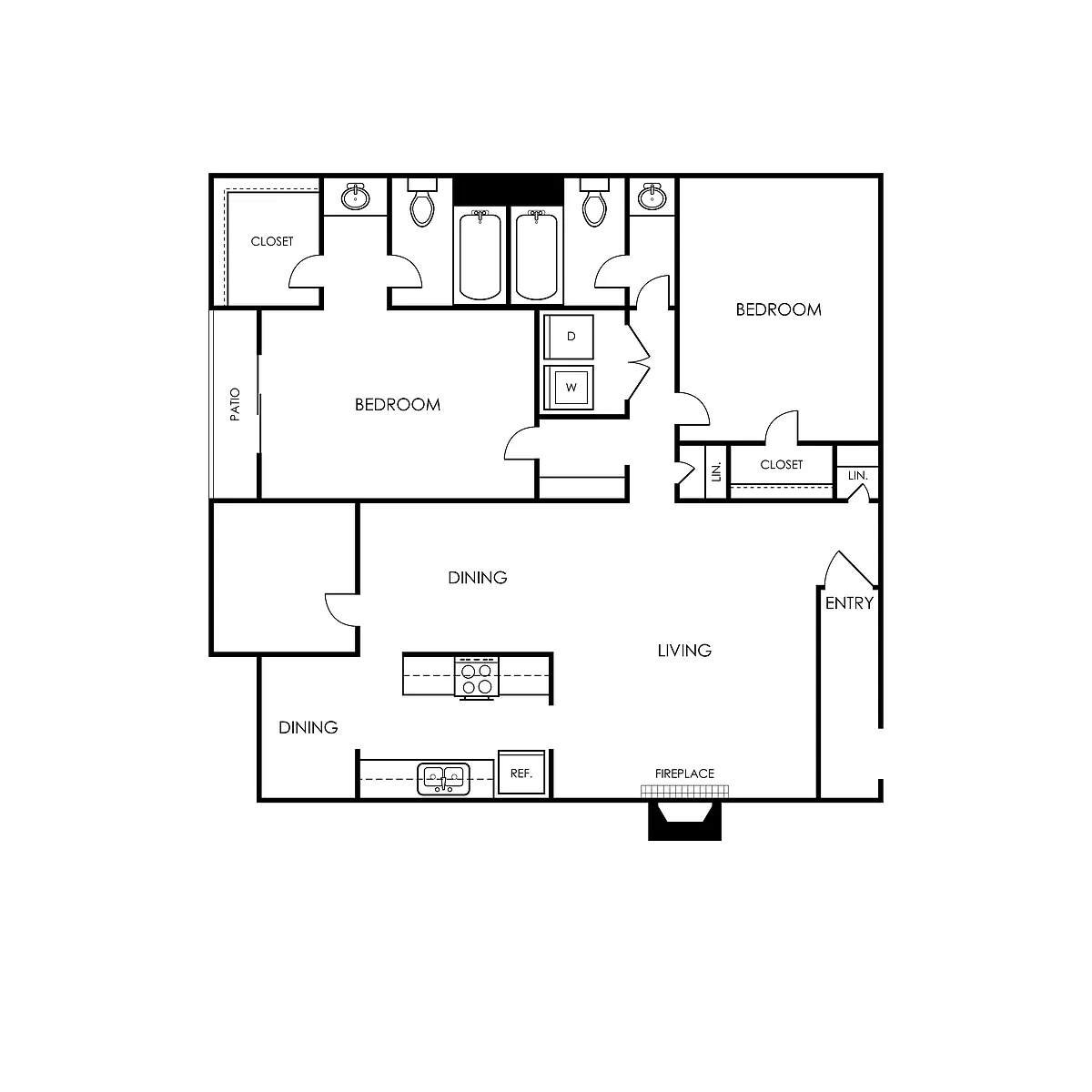 Floor plan B3 Classic