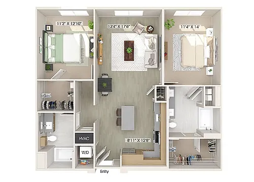 Floor plan B7