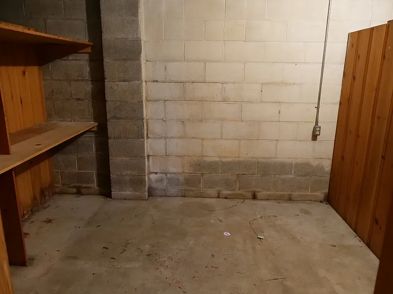 Huge exclusive storage unit in garage.