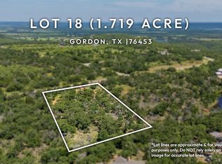 LOT 18 Canyon Lake Rd, Gordon, TX 76453