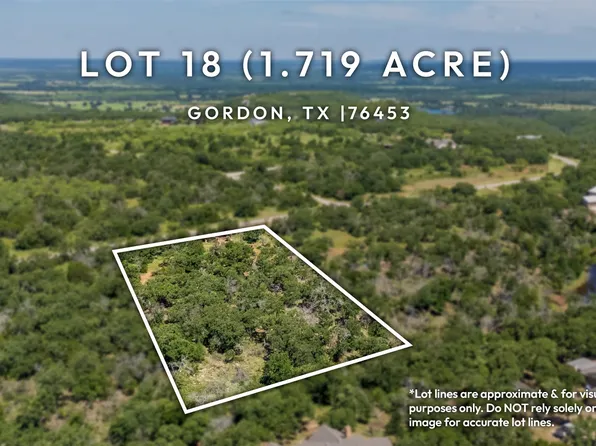 LOT 18 Canyon Lake Rd, Gordon, TX 76453