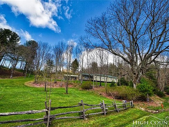 Looking up the driveway