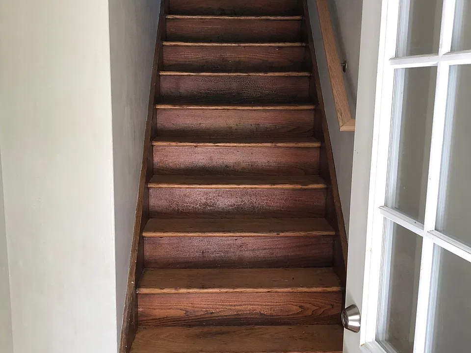 Front stairway