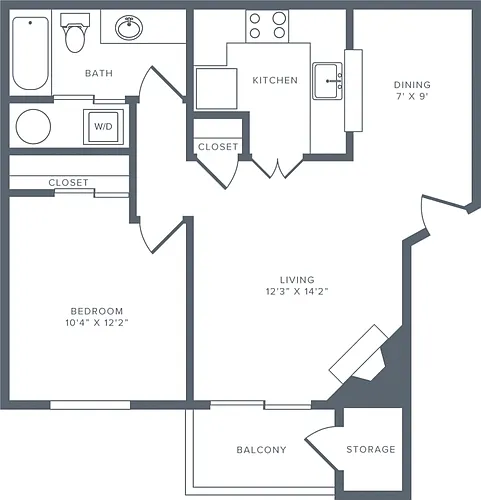 Floor plan BA1