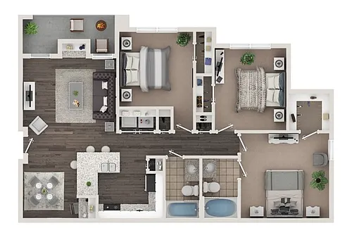 Floor plan C1