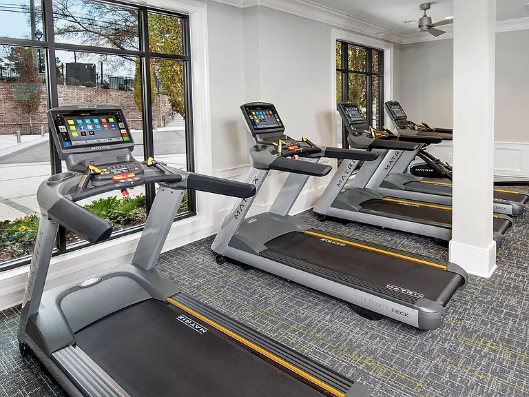 Get your daily dose of cardio in the fitness center