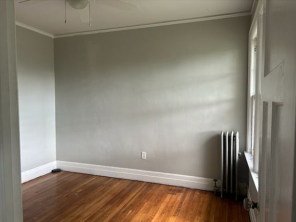 Bedroom 1 is bright and airy, with good closet space