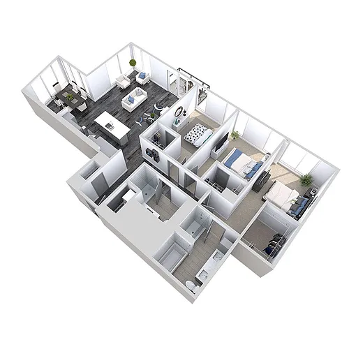 Floor plan Orchestra