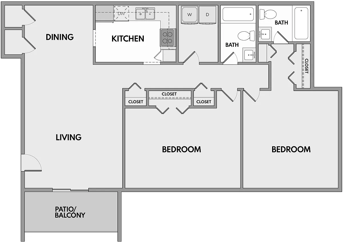 Floor plan The Rosewood