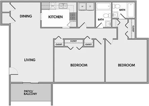 Floor plan The Rosewood