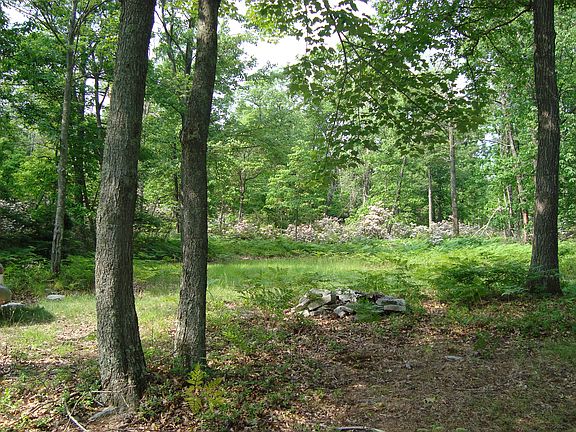 View on the side of the camp