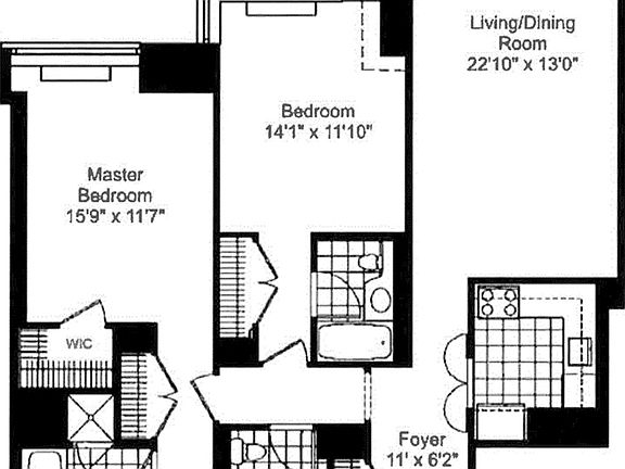 2nd image of 2 Columbus Ave APT 14B