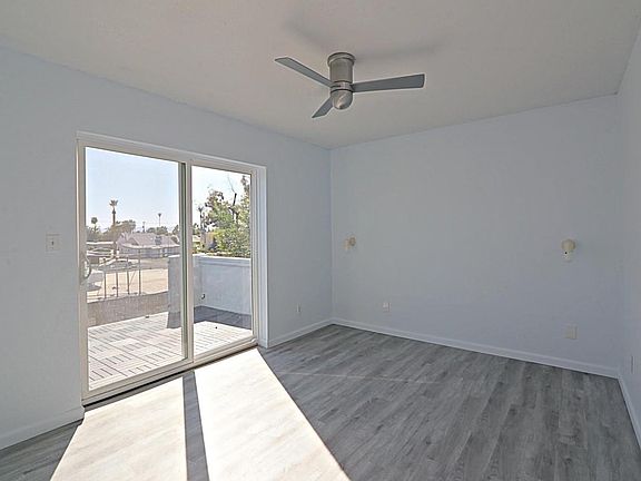 Master bedroom with roof-deck adjacent