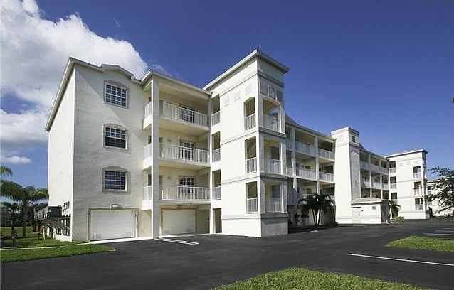 front of building