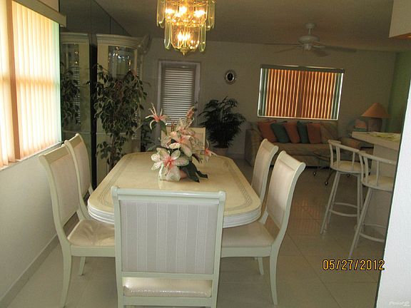 Dining room looking to living room
