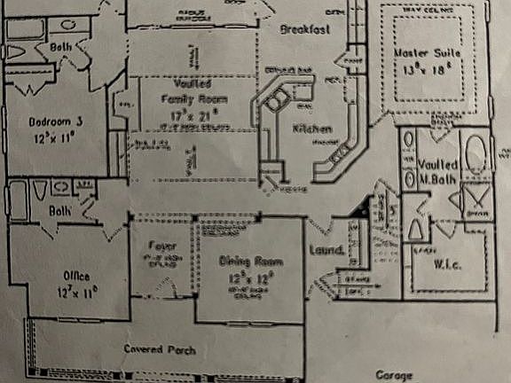 Floor plan -  layout of home