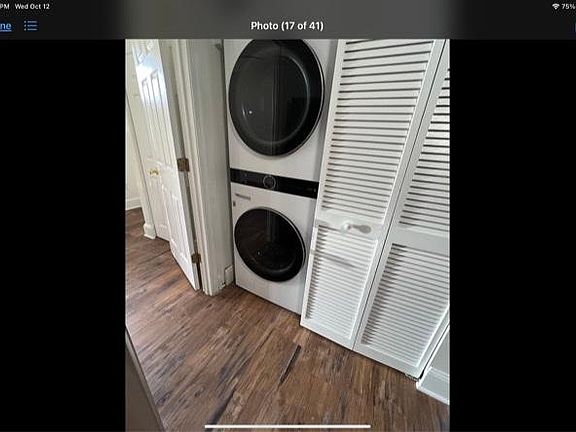 Laundry closet