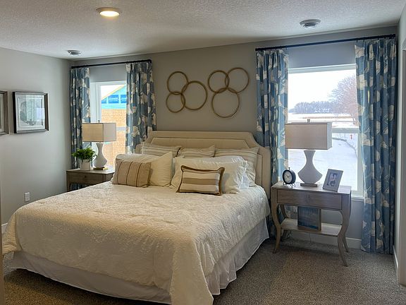 Staged Master Bedroom