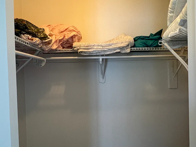 Master bedroom, 3rd closet