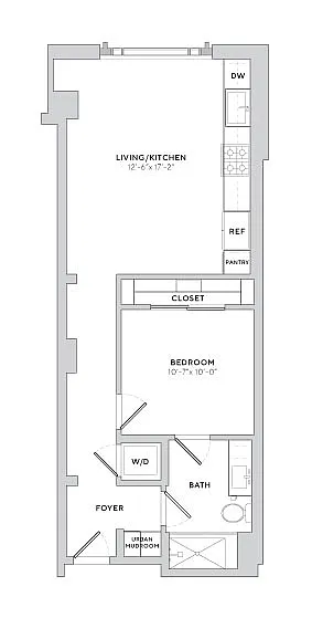 Floor plan S2 0X1