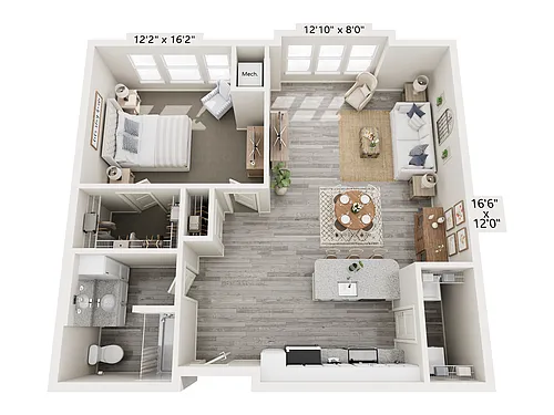 Floor plan Esplanade