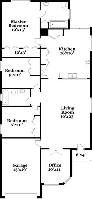 3 bed, 2.0 bath, 1456 sqft, $2,145 — Photo 2