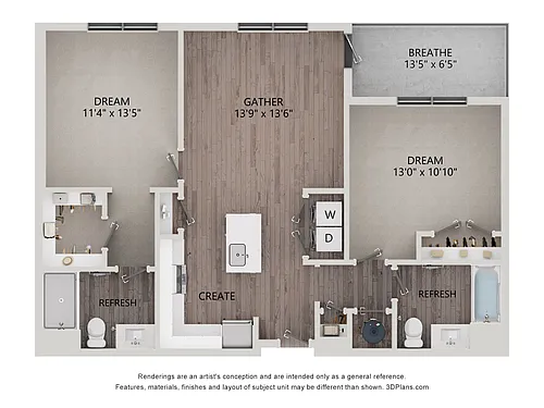 Floor plan F10.ANSI