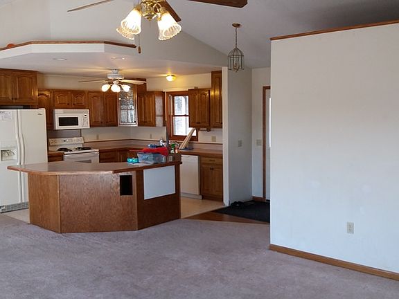 Kitchen view from Living Rm