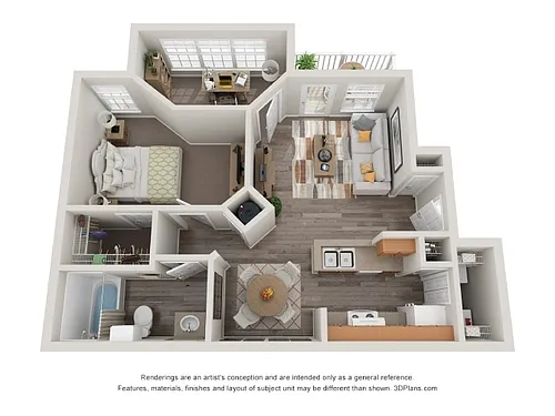 Floor plan Montego