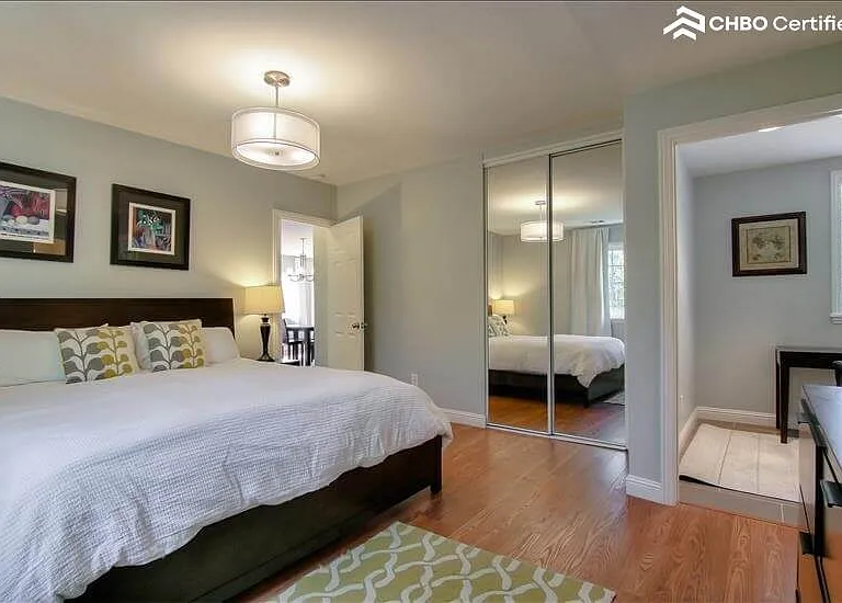 Master Bedroom with Large Closet