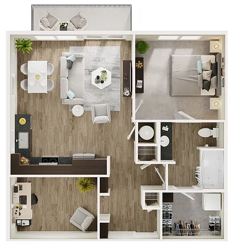 Floor plan A7D