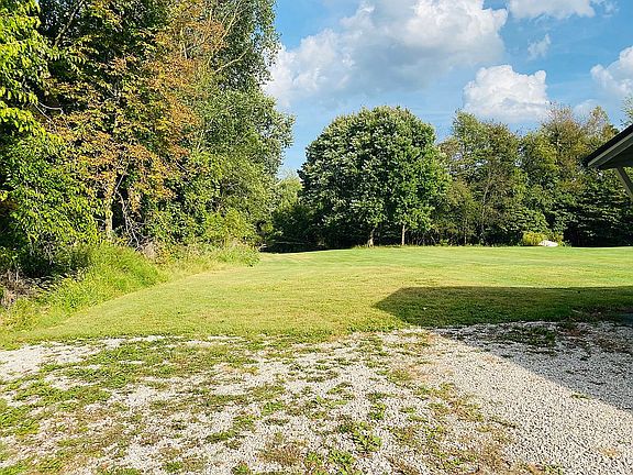 Large backyard and private 