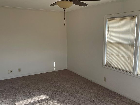 Living Room with new carpet.