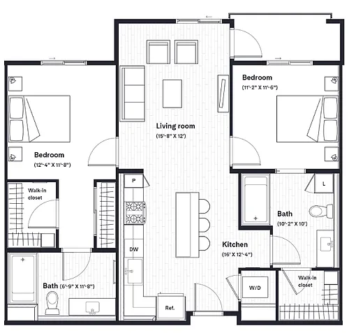 Floor plan B3