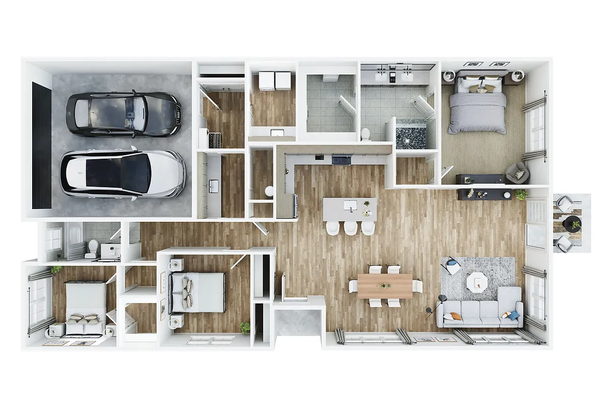 Floor plan 100 B
