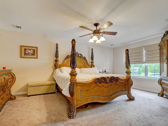 Double doors lead into a lar