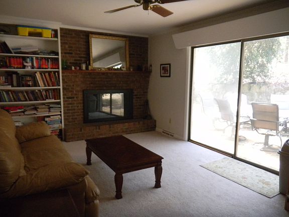 Family Room with fireplace